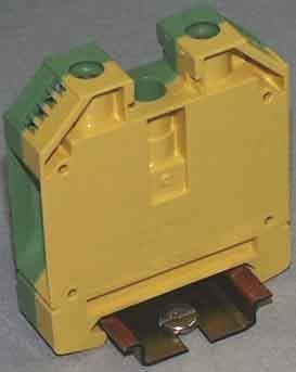 Ground terminal block 2.5 mm² 2.5 mm² 1012600000