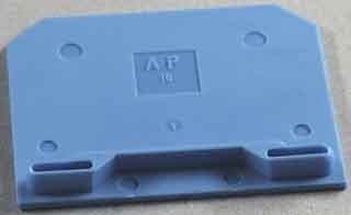 Endplate and partition plate for terminal block  0271180000