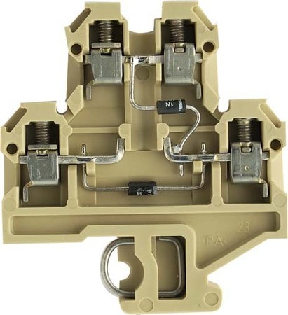 Component terminal block 0.5 mm² 0.5 mm² 0642760000