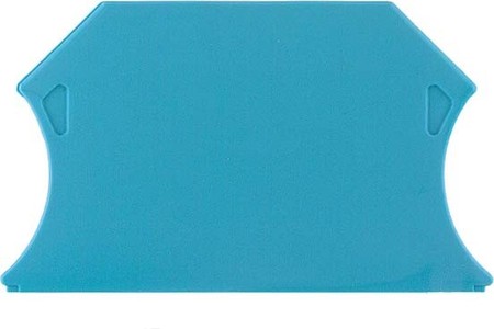 Endplate and partition plate for terminal block Blue 1050080000