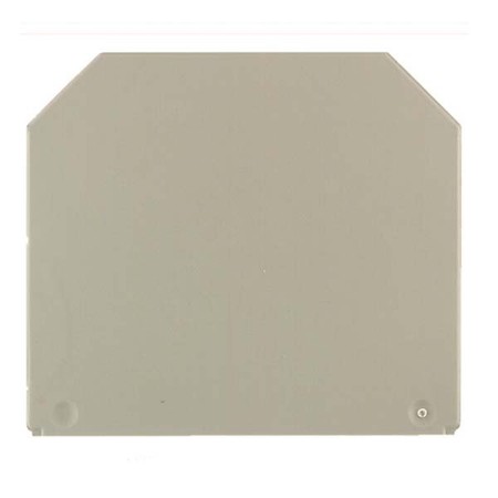 Endplate and partition plate for terminal block Beige 1050100000