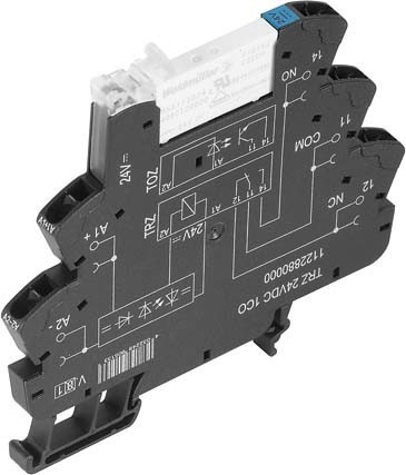 Switching relay Spring clamp connection 1122870000