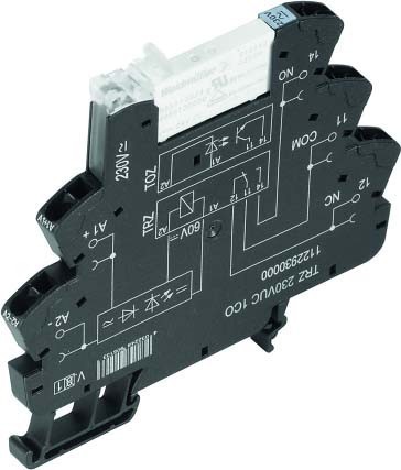 Switching relay Spring clamp connection 24 V 1122970000