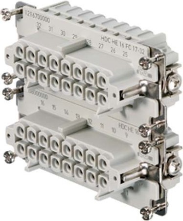 Contact insert for industrial connectors Bus 1216700000