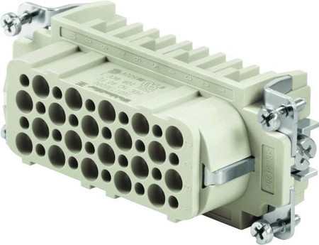 Contact insert for industrial connectors Bus 1601730000