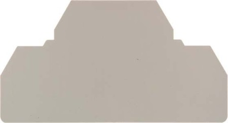 Endplate and partition plate for terminal block Beige 1782340000
