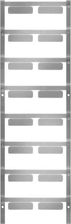 Text plate for control circuit devices Silver 1713680000