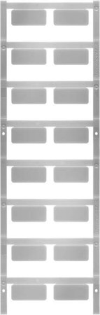 Text plate for control circuit devices Silver 1713720000