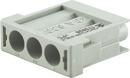 Contact insert for industrial connectors Bus 1758360000