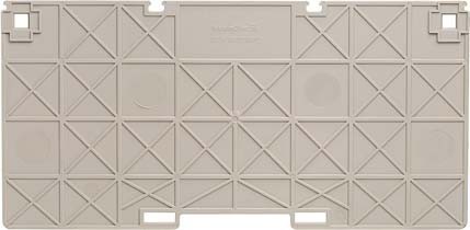 Endplate and partition plate for terminal block  1780890000