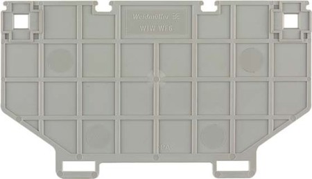 Endplate and partition plate for terminal block  1781220000