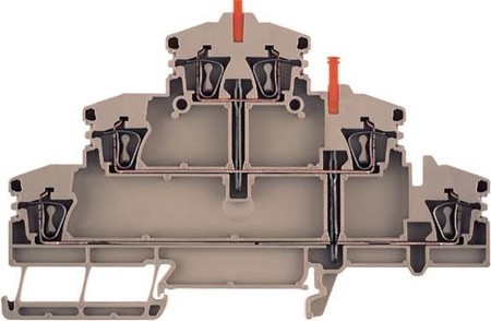 Feed-through terminal block 0.5 mm² 0.5 mm² 1782320000