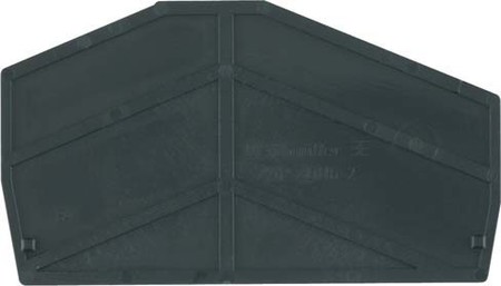 Endplate and partition plate for terminal block  1814710000