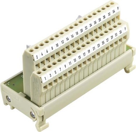 Single- and multi-pole terminal strip  8155580000