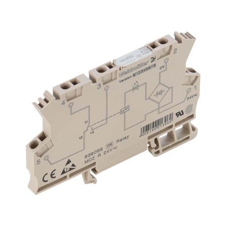 Switching relay Spring clamp connection 24 V 8390590000