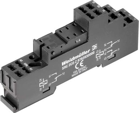 Relay socket Spring clamp connection 8783930000