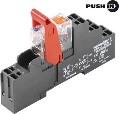 Switching relay Spring clamp connection 8897190000