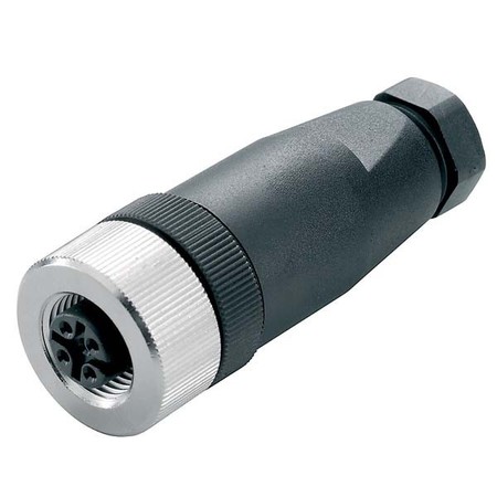 Sensor-actuator connector M12 Female (bus) Straight 1021490000