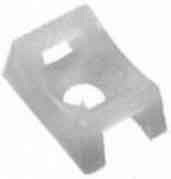 Mounting base and -element for cable ties 15 mm 10 mm 032070