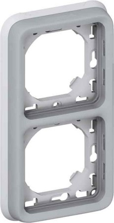 Cover frame for domestic switching devices 2 Vertical 069685