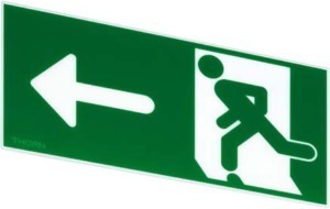 Pictogram for emergency luminaire  96236787