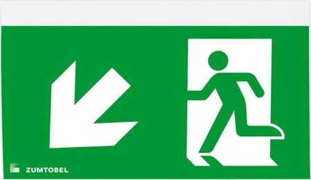 Pictogram for emergency luminaire  22900397