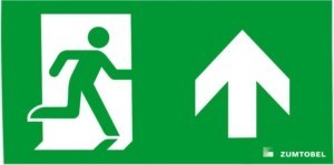 Pictogram for emergency luminaire  22900392