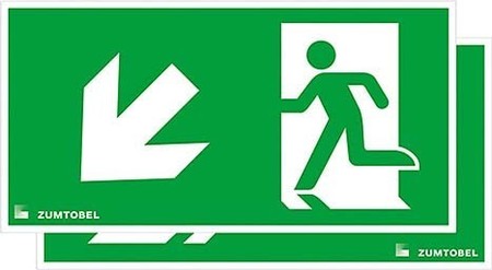 Pictogram for emergency luminaire  22900370