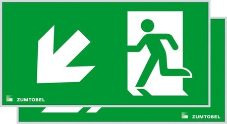 Pictogram for emergency luminaire  22900435