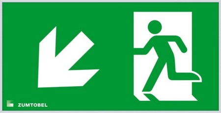 Pictogram for emergency luminaire  22900418