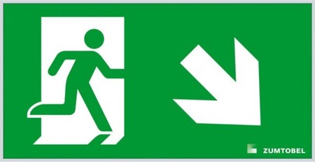 Pictogram for emergency luminaire  22900414