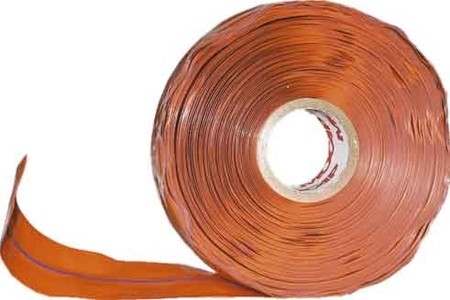 Adhesive tape 25 mm Glass fibre texture Orange 337-525-1