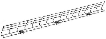 Mesh cable tray 110 mm 50 mm 160830