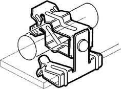 Fixing clamp Clamp Conduit/cable 175300