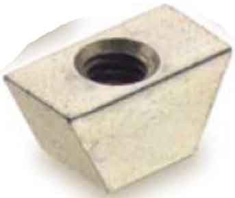 Square nut Steel Galvanic/electrolytic zinc plated 187270