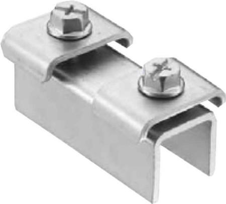 Coupler for support/profile rail C-profile 585780