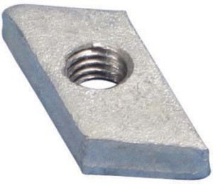 T-nut for channels Steel Hot dip galvanized 6 335170