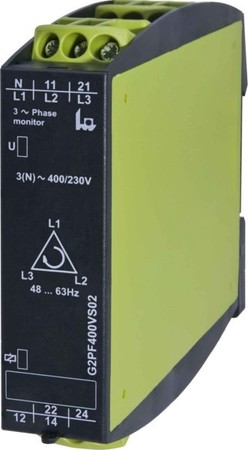 Phase monitoring relay Screw connection 400 V 2390000