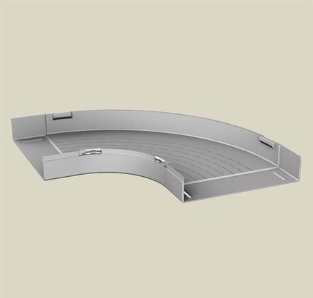 Bend for cable tray Horizontal 90? 66060