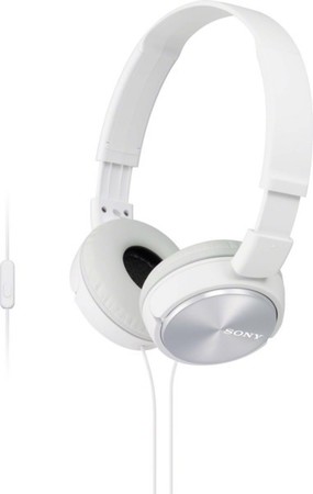 Headphone With cord Closed MDRZX310APW.CE7