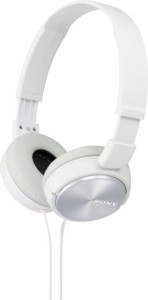 Headphone With cord Closed MDRZX310W.AE