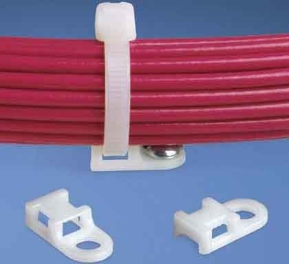 Mounting base and -element for cable ties 19.1 mm TA1S10-C