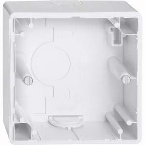 Surface mounted housing for flush mounted switching device  MEG4