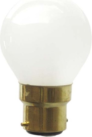 Sphere-shaped incandescent lamp 25 W 12 V 43104