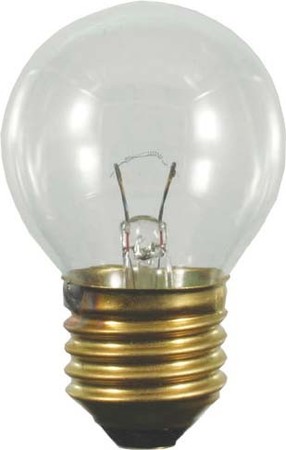 Sphere-shaped incandescent lamp 25 W 12 V 43212