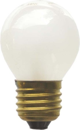 Sphere-shaped incandescent lamp 10 W 24 V 43244