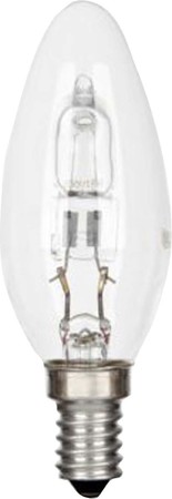 High voltage halogen lamp 28 W 240 V 370 lm 42876