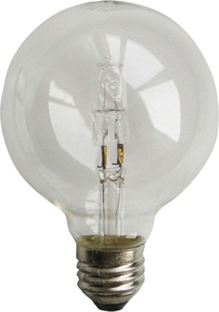 High voltage halogen lamp 28 W 230 V 370 lm 42919