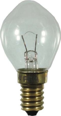 Sphere-shaped incandescent lamp 5 W 14 V 43011