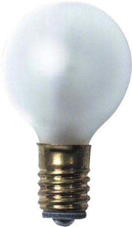 Sphere-shaped incandescent lamp 0.9 W 12 V 57047